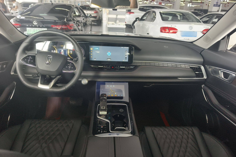 奔腾T99 2020款 20TD 自动豪华型中控内饰7003