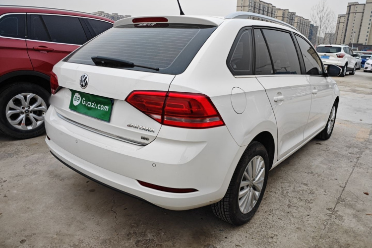 大众 桑塔纳 2017款 浩纳 1.6L 自动舒适版车身外观7