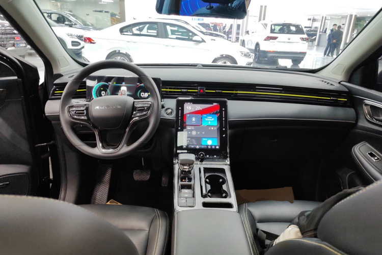 荣威RX5 2021款 PLUS 330TGI 自动国潮智享版中控内饰12