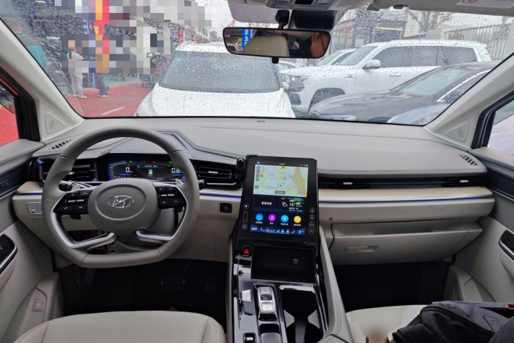 现代 库斯途 2021款 380TGDi 智爱尊贵版 LUX Premium中控内饰7002