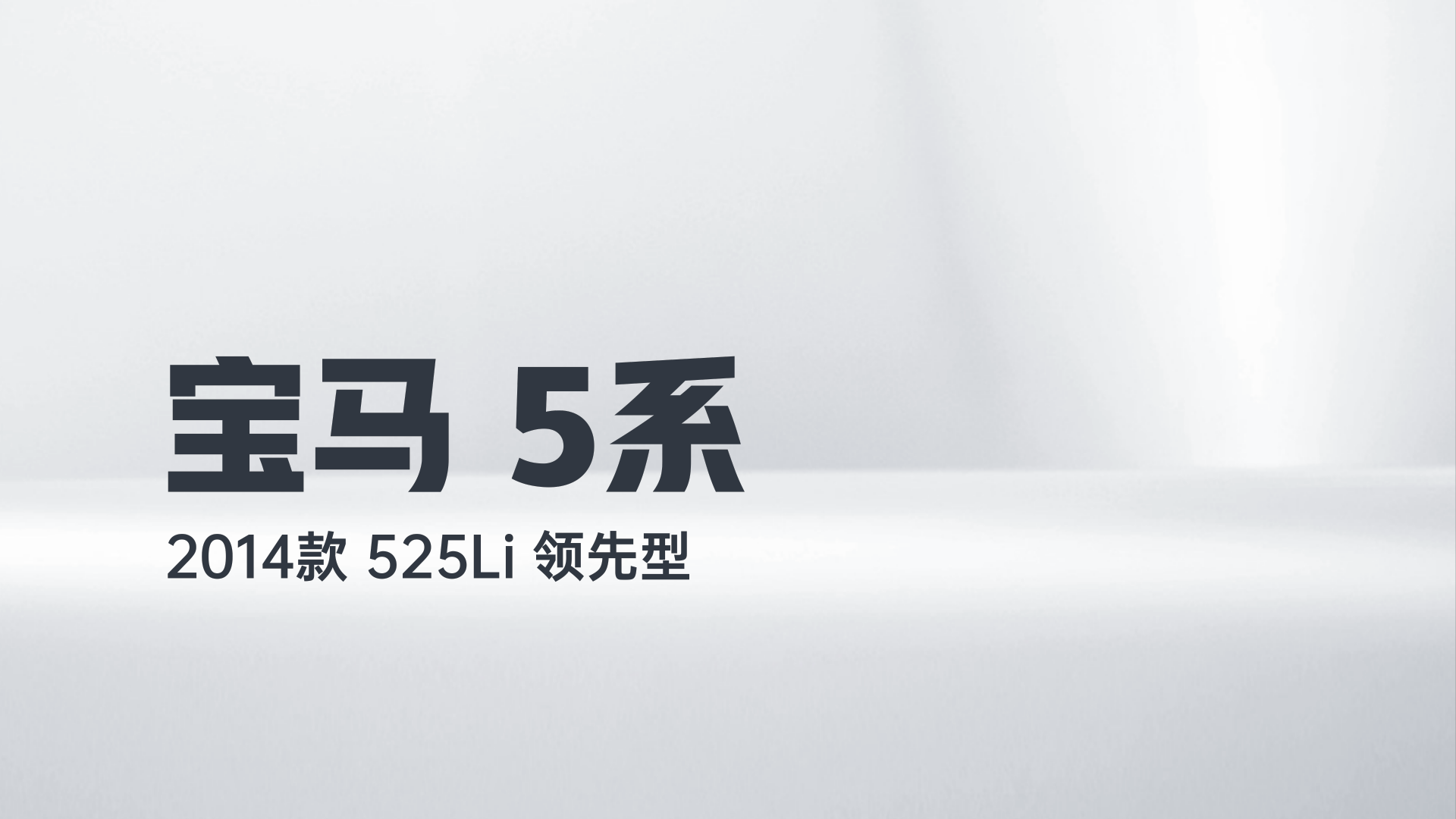 宝马5系 2014款 525Li 领先型解读2