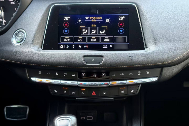凯迪拉克XT4 2018款 28T 四驱铂金运动版中控内饰7002