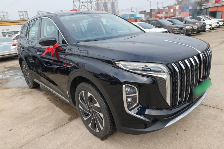 红旗HS7 PHEV 2024款 2.0T PHEV 两驱旗享版 6座车身外观3