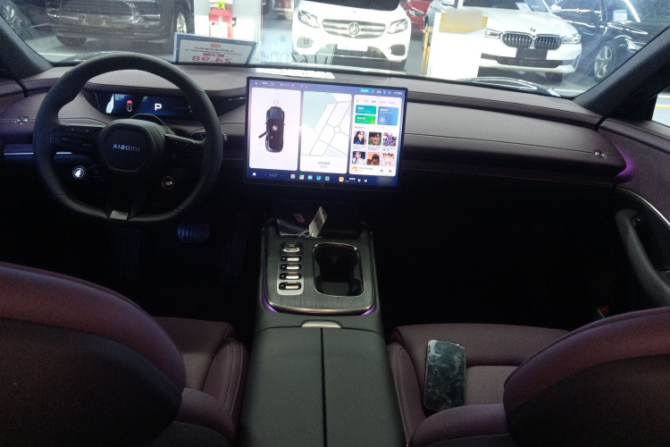小米汽车 小米SU7 2024款 后驱超长续航高阶智驾Pro版中控内饰7002