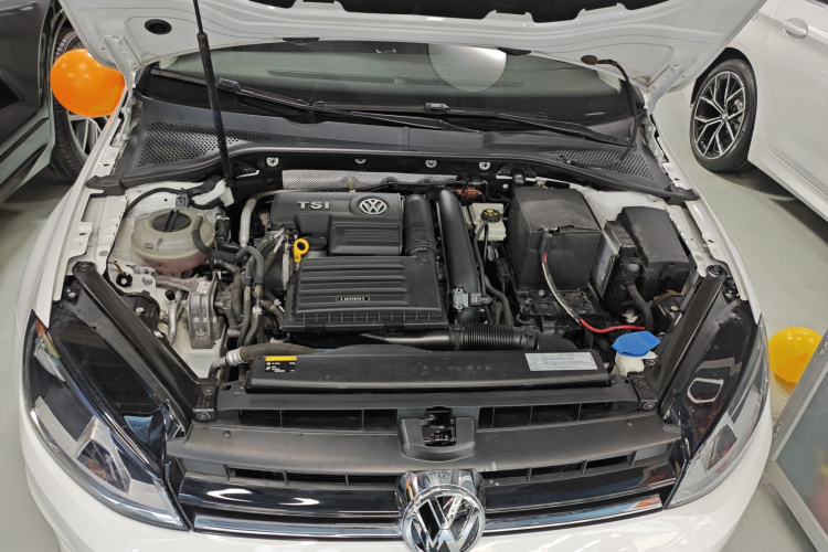 大众 高尔夫 2017款 230TSI 自动舒适百万辆纪念版机舱底盘24