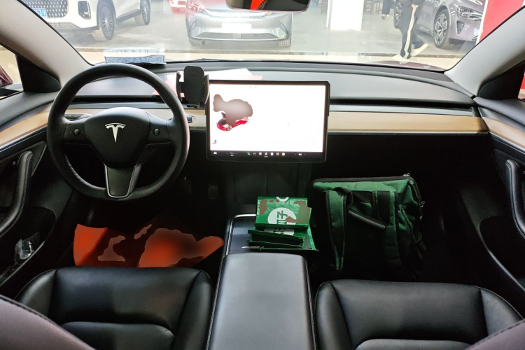 特斯拉 Model 3 2021款 标准续航后驱升级版 3D6中控内饰7002