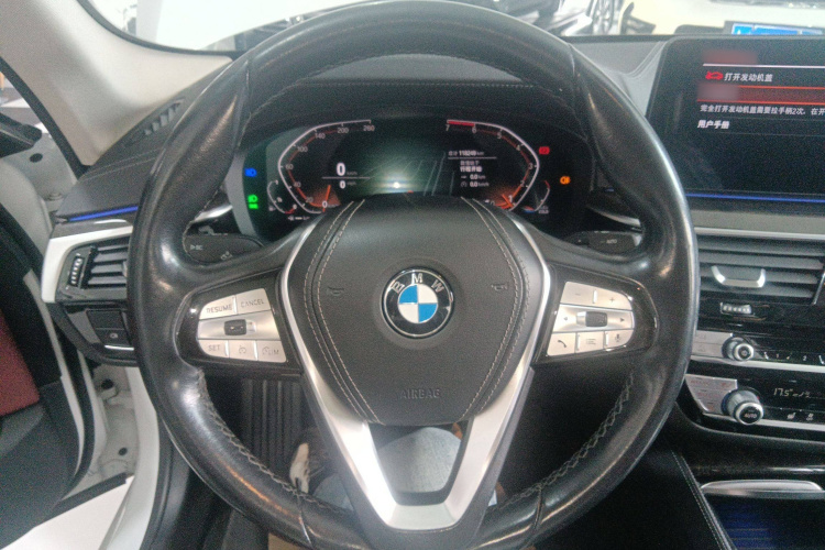 宝马5系 2021款 改款 525Li 豪华套装中控内饰13