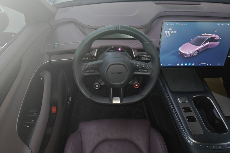 小米汽车 小米SU7 2024款 后驱长续航智驾版中控内饰13