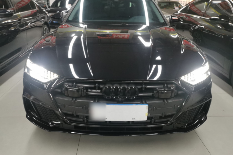 奥迪A7L 2024款 45TFSI S-line 筑梦型 流晶套装车身外观2