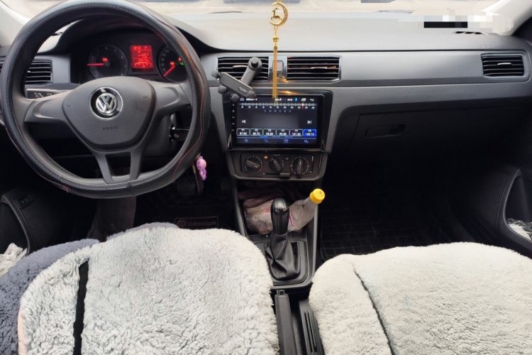 大众 桑塔纳 2021款 1.5L 自动风尚版中控内饰12