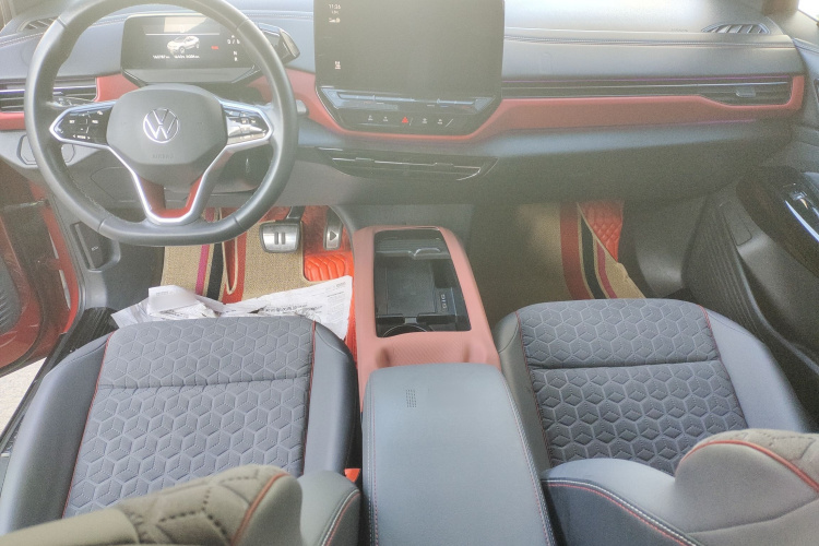 大众 ID.4 X 2021款 Pro 极智长续航版中控内饰12