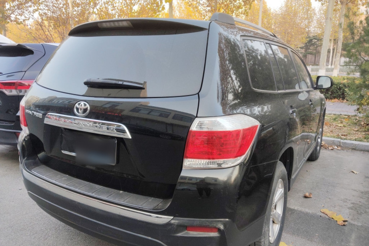 丰田 汉兰达 2012款 2.7L 两驱5座精英版车身外观6005