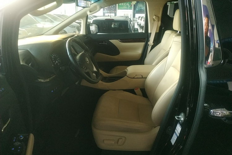 丰田 埃尔法 2021款 双擎 2.5L 豪华版中控内饰19