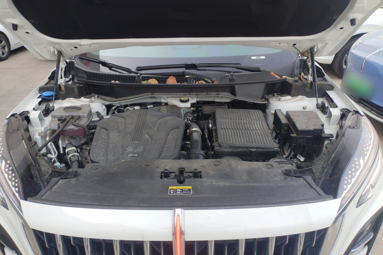 红旗HS3 PHEV 2024款 PHEV 115km 劲为版机舱底盘24