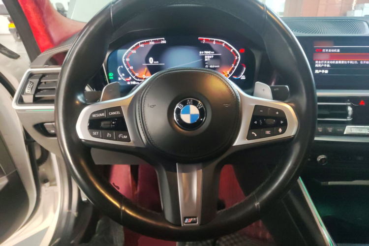 宝马3系 2022款 325Li M运动曜夜套装中控内饰13