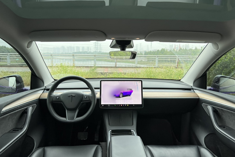 特斯拉 Model Y 2022款 后轮驱动版中控内饰7002