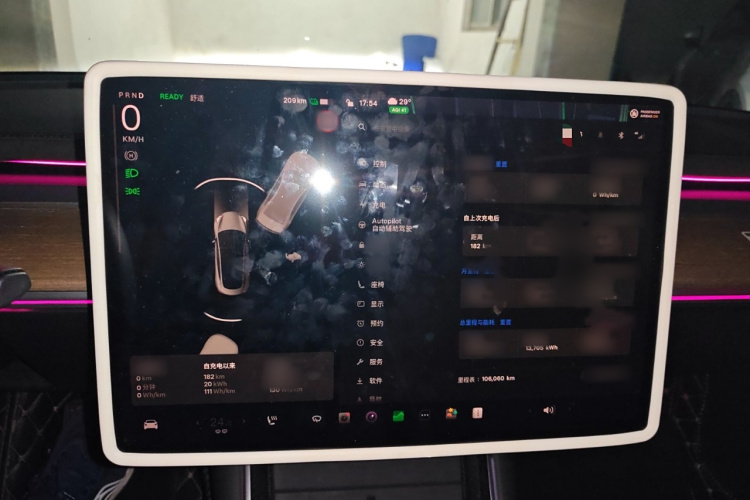 特斯拉 Model 3 2020款 改款 标准续航后驱升级版局部细节14