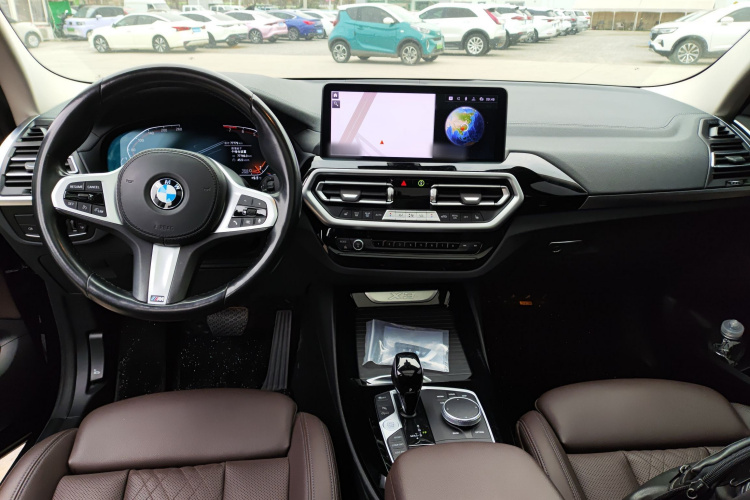 宝马X3 2022款 xDrive25i M运动套装中控内饰12