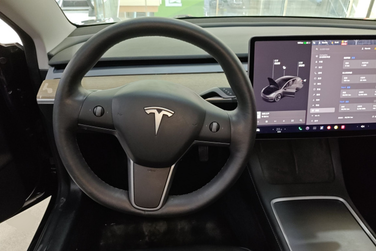 特斯拉 Model 3 2021款 标准续航后驱升级版 3D6中控内饰13