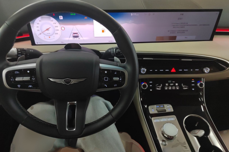 捷尼赛思GV70 2025款 2.5T 两驱豪华版中控内饰12