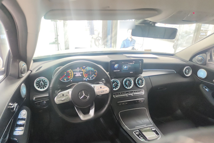 奔驰C级 2021款 C 200 L 时尚型运动版中控内饰12
