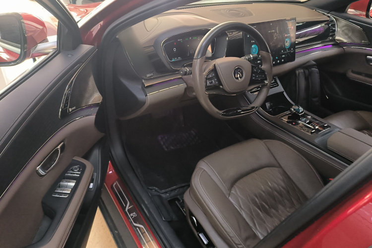 比亚迪 汉 2020款 EV 四驱高性能版旗舰型中控内饰7003