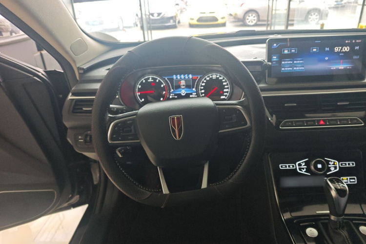 红旗H5 2019款 30TD 灵动版中控内饰13