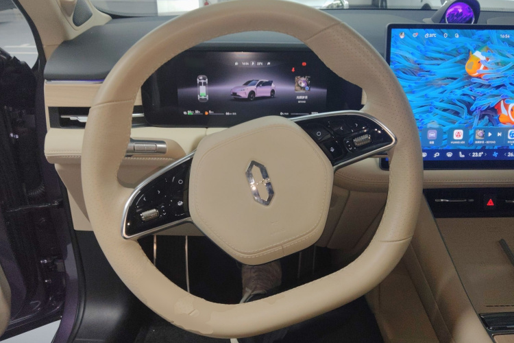 鸿蒙智行 问界M5 2025款 增程   Ultra 四驱版中控内饰13