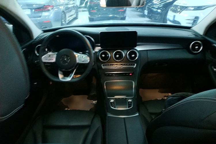 奔驰C级 2020款 改款 C 200 L 时尚型运动版中控内饰12