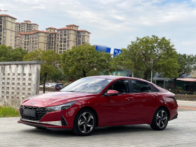 现代 伊兰特 2021款 1.5L CVT GLX精英版