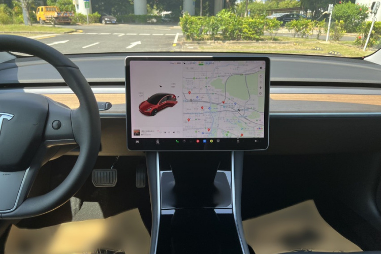 特斯拉 Model 3 2020款 改款 标准续航后驱升级版中控内饰7002
