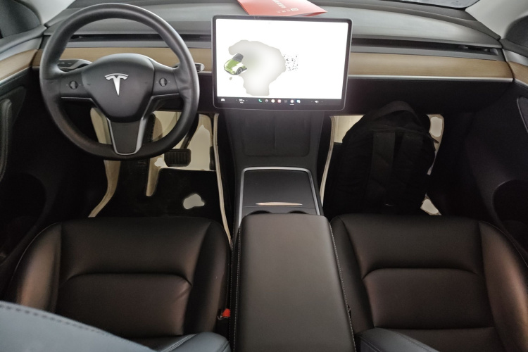 特斯拉 Model Y 2021款 长续航全轮驱动版 3D7中控内饰7002