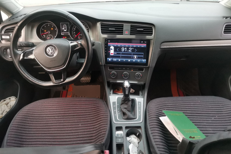 大众 高尔夫 2014款 1.4TSI 自动舒适型中控内饰12