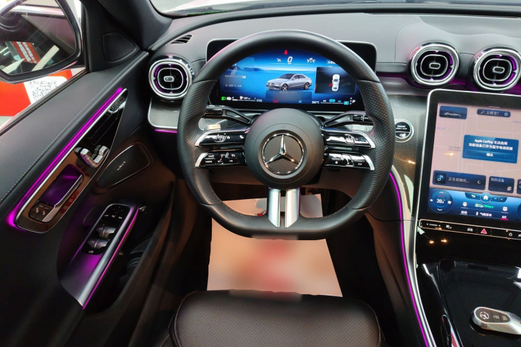 奔驰C级 2022款 改款 C 260 L 运动版局部细节13