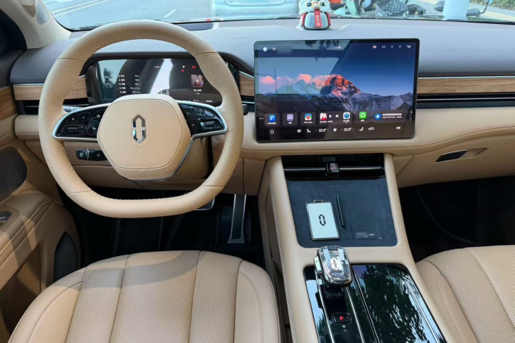 鸿蒙智行 问界M7 2024款 1.5T 后驱Plus版 6座中控内饰13