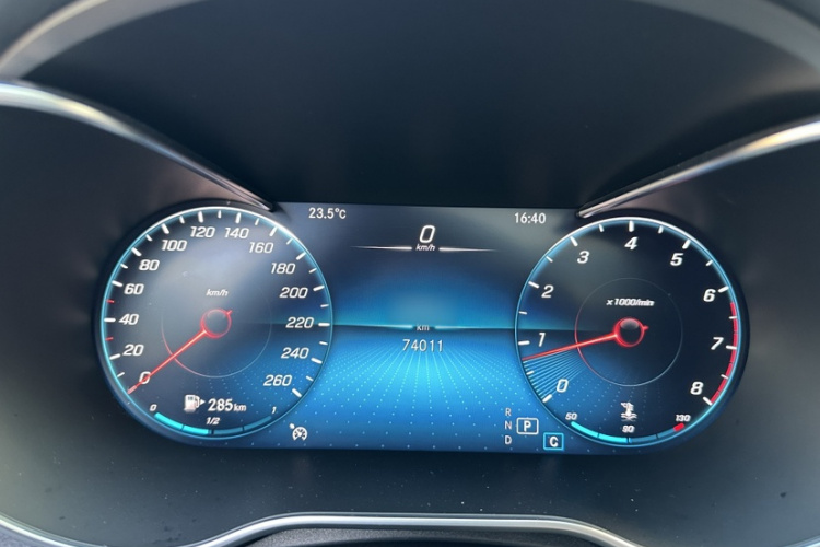 奔驰C级 2021款 C 200 L 时尚型运动版局部细节14