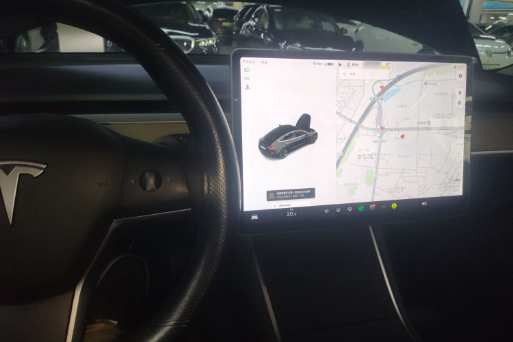 特斯拉 Model 3 2020款 标准续航后驱升级版中控内饰7002