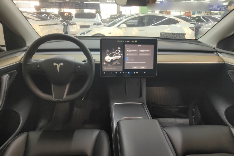 特斯拉 Model Y 2022款 改款 长续航全轮驱动版中控内饰12