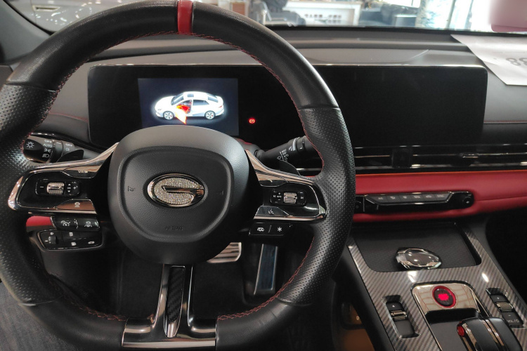 广汽传祺 影豹 2023款 270T DCT J15版中控内饰7002