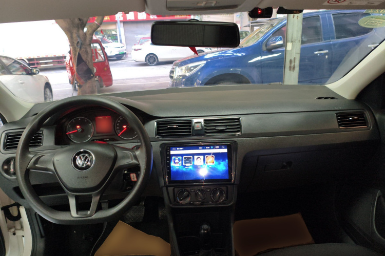 大众 桑塔纳 2019款 1.5L 自动风尚版 国VI中控内饰7002