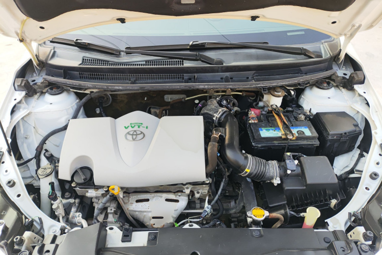 丰田 威驰 2017款 1.3L 手动前行版机舱底盘24