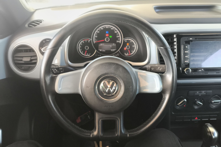 大众 甲壳虫 2014款 1.2TSI 时尚型中控内饰13