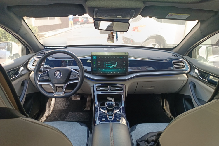 比亚迪 秦PLUS 2021款 EV 600KM 旗舰型中控内饰12