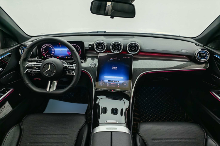 奔驰C级 2022款 改款 C 260 L 运动版中控内饰7003