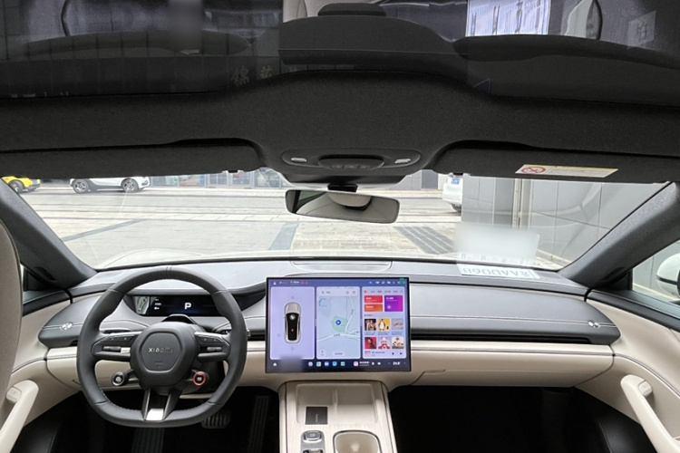 小米汽车 小米SU7 2024款 后驱长续航智驾版中控内饰7004