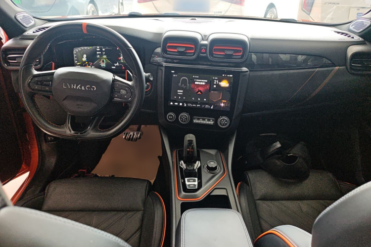 领克02 Hatchback 2021款 2.0TD Halo中控内饰7002