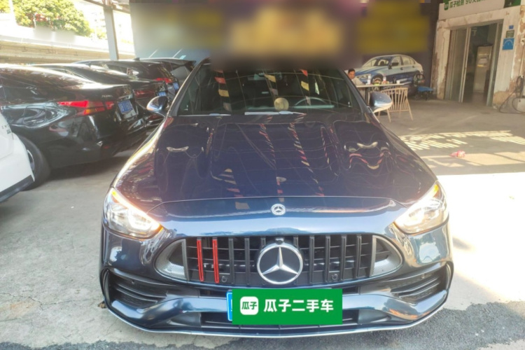 奔驰C级 2022款 改款 C 200 L 运动版车身外观6001