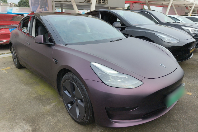 特斯拉 Model 3 2021款 标准续航后驱升级版 3D6车身外观3