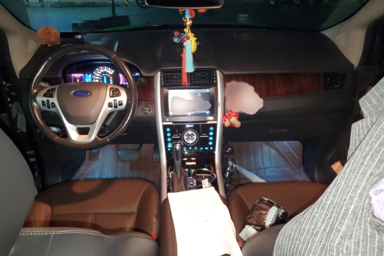 福特 锐界(进口) 2012款 2.0T 尊锐型中控内饰7002