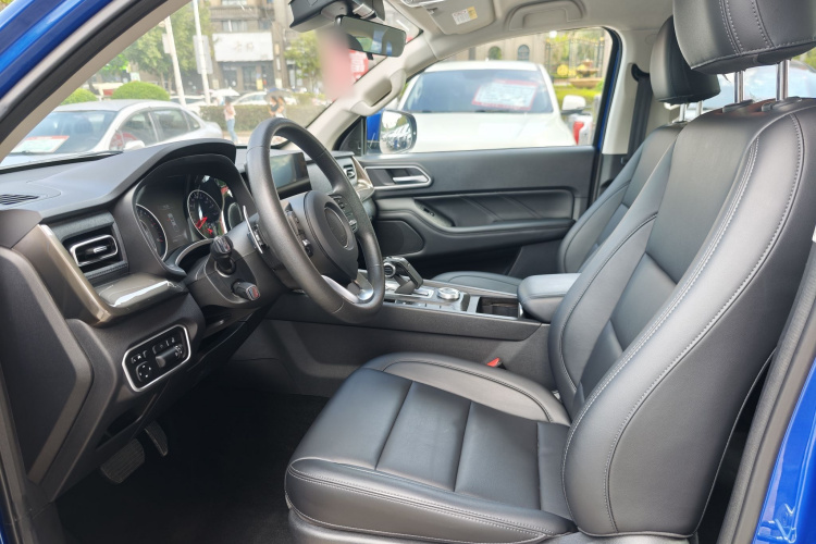 长城 炮 2023款 2.0T商用版自动柴油四驱精英型长箱GW4D20M中控内饰7002